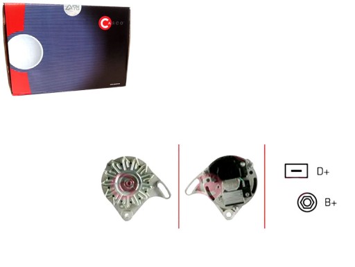 CASCAL30117AS(iMOTO) - Каско генератора 7636428 7636431 7713141 46231658 + водійський комплект №37