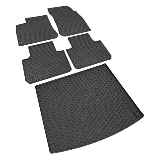 Комплект ковриков на Porsche Cayenne 2018 г.в.