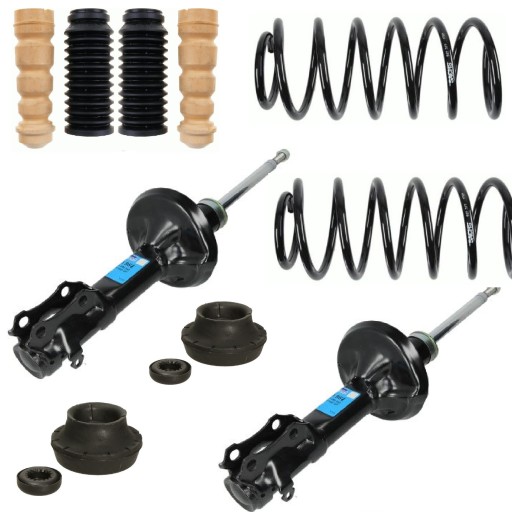 DACO454786 - 2 амортизатора пружини кришки передні vw golf iii 3