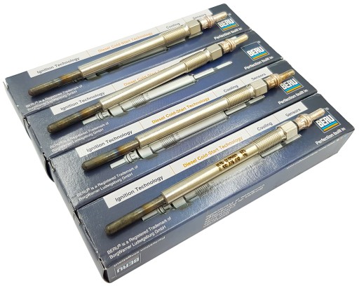 GN056 - Свічка розжарювання 4шт. CITROEN BERLINGO C2 C4 1.6 HDI