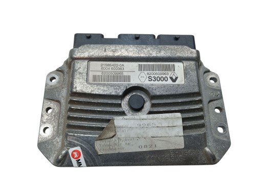 Computer DES MOTORS RENAULT SCENIC II 1.6 16V 113KM K4M 8200509963 8200509965