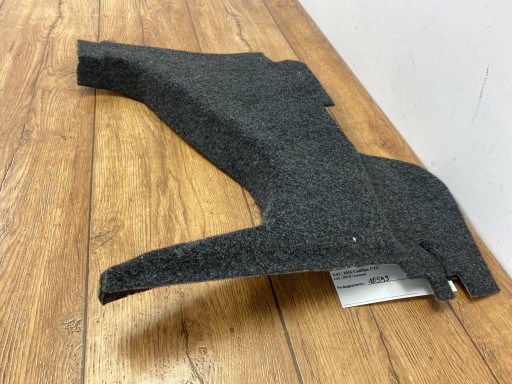 soundproofing upholstery cover of the dashboard lower Cadillac CTS III 2014+