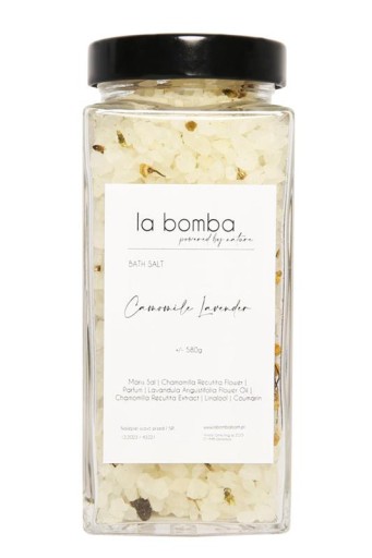 LaBomba - Soľ do kúpeľa Camomile Lavender