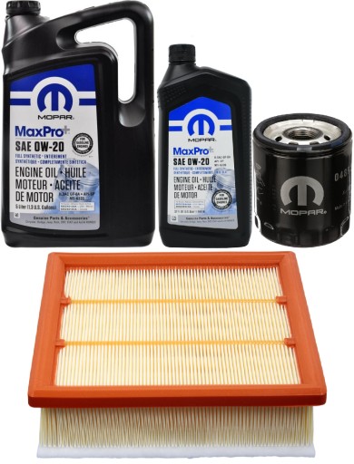 MOPAR 0W20 6L + ФИЛЬТРЫ JEEP RENEGADE 2.4 2015-2021 гг.