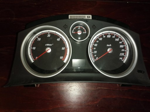 OPEL ASTRA H СЧЕТЧИК 13216676