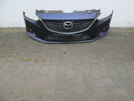 1237678 - Передний бампер полный mazda 6 iii gj 2012-15 озеро. 35j