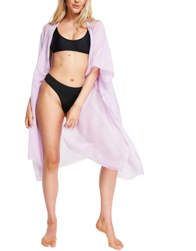 Vero Moda Lilac plážový prehoz defekt