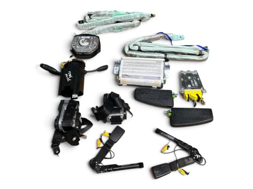 airbag CINTURA SICUREZZA ANTERIORI komplet Mercedes-Benz M W164 2007 A1648209585