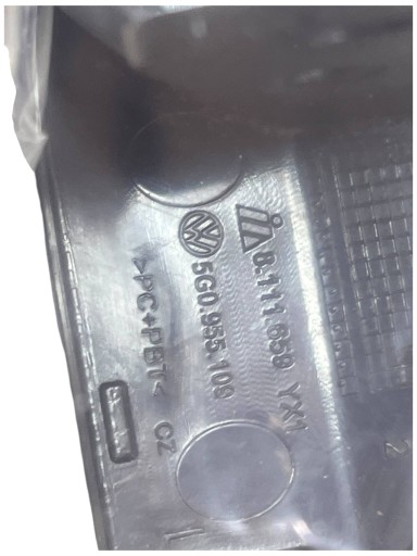 VW GOLF VII 2012-2016 Couvre Lave phare Feux phare Gauche GTI 5G0955109 !J