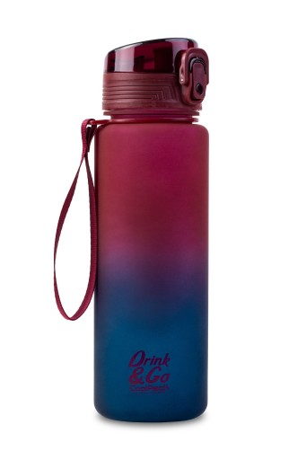 Пляшка для води CoolPack 56353CP Brisk Costa 600 мл червоно-синя