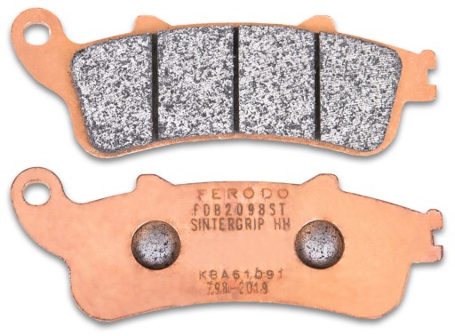 FDB2098ST - ГАЛЬМІВНІ КОЛОДКИ FERODO HONDA VFR 800 98-05 ПЕРЕДНІ