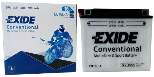 Акумулятор Exide EB18L-a / YB18L - A 12V 18ah 190A