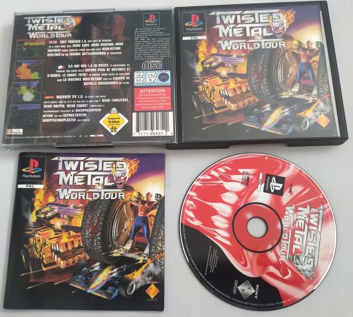 Twisted Metal: World Tour PSX Ps1 PlayStation (PSX) pudełkowa