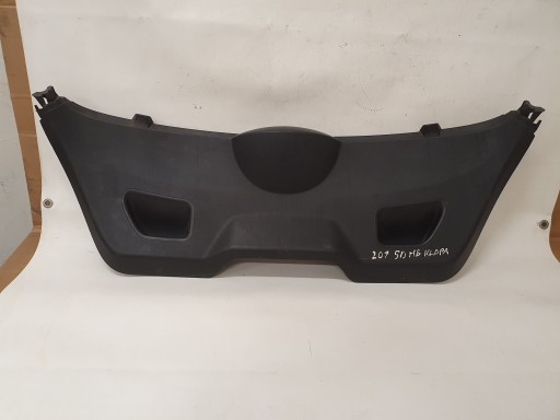 Peugeot 207 upholstery plastic bonnet boot
