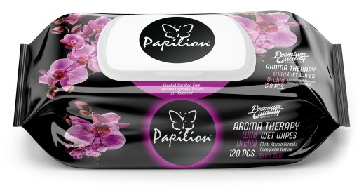 Серветки вологі PAPILION FRAGRANCE 1 х 120 шт.