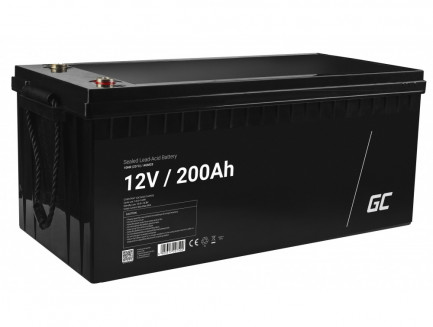 Аккумулятор agm 12в 200ач для лодки, понтона, кемпера, аккумуляторная батарея