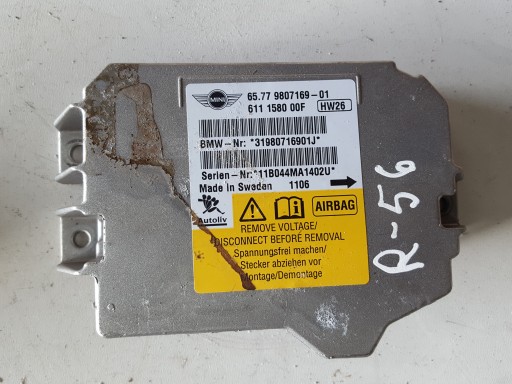 9807169 - MINI COOPER R56 ONE LIFT SENSOR подушка безопасности