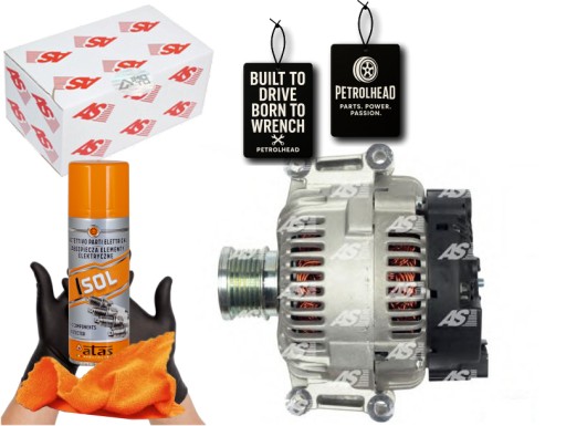 ASPA3107#ECS-PCP+K - Генератор vito viano 2.2cdi 03- 180a as-pl #petrolhead pro+ kit4