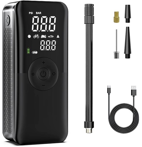 ВЕЛОСИПЕДНЫЙ НАСОС АВТОМОБИЛЬНЫЙ КОМПРЕССОР КОМПРЕССОР