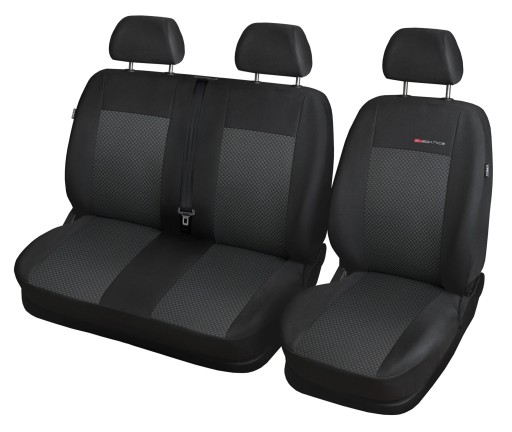 IVECO DAILY VI 2+1 ВІД 2014 ТИПОВІ АВТОМОБІЛЬНІ ЧОХЛИ ЗАДНИЙ ЗАДНИЙ СТОЛ