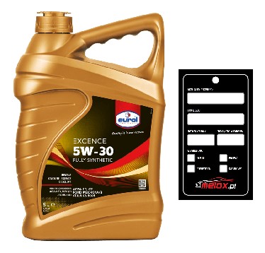 EUROL EXCENCE OIL 5W30 5л