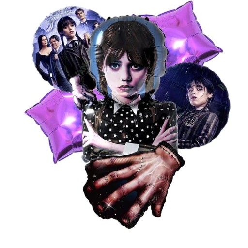 НАБІР ПОВІТРЯНИХ КУЛЬОК Середа оформлення гелієм 6 шт