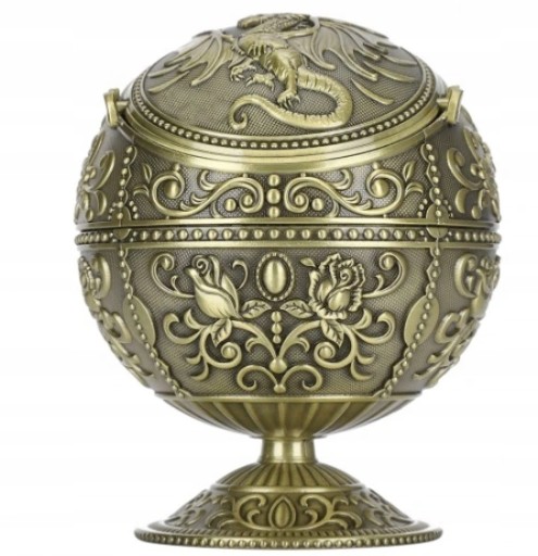 8269199451167 - ПЕПЕЛЬНИЦА С ВЕТРОСТОЙКИМ НАРУЖНЫМ СЛОЕМ