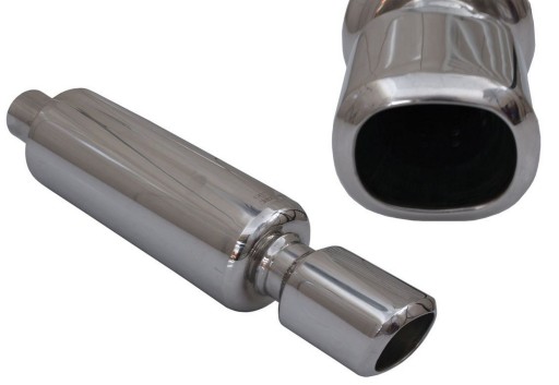 TW-TL-049 - СПОРТИВНИЙ ГЛУШНИК TURBOWORKS НЕРЖАВІЮЧА СТАЛЬ 2,25