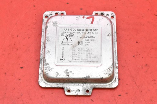 control unit XENON KSENON left A2129007804 MERCEDES E-KLASA W212 09-13
