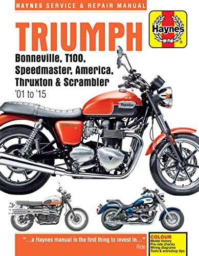 TRIUMPH BONNEVILLE T100 01 ДО 15 [КНИГА]