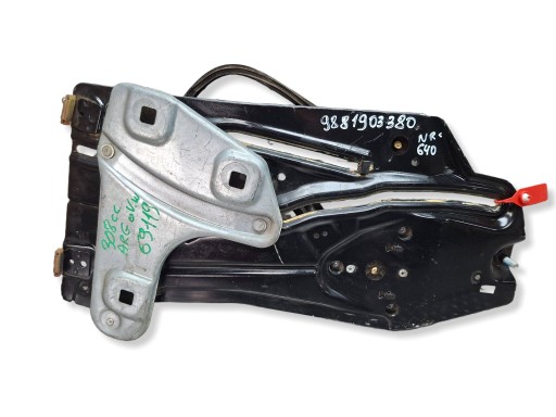 window regulator left rear part 9681903380 PEUGEOT 308 CC 2007