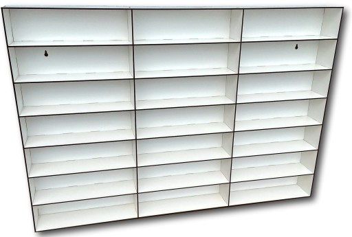 Біла полиця для великих пружин