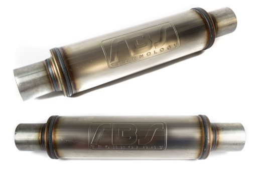 Mc52/2,5 - Спортивний середній глушник 355 мм фітинг 63 мм RBS