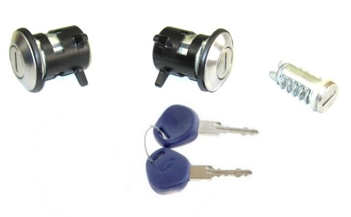 80/1208 376 - FIAT PUNTO И 94-99 ВСТАВКИ ЗАМКИ ДВЕРНЫХ РУЧЕК