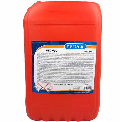 ATC 400 СИЛЬНАЯ КИСЛОТА ДЛЯ МОЙКИ АЛЮМИНИЯ, КОЛЕС, БОКОВИН, ДИСКОВ 25л