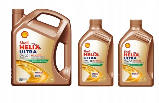 Shell Helix Ultra ECT C2/C3 6л 0W-30 (4+2)