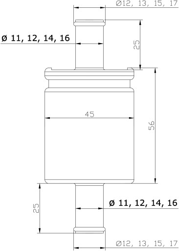 Газовые фильтры для сжиженного нефтяного газа STAG KME ELPIGAZ FILTERS FILTR
