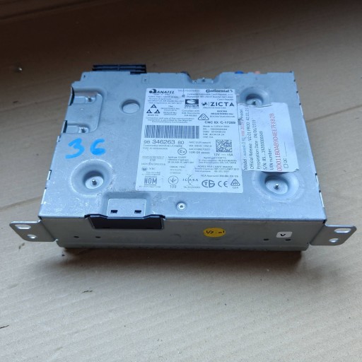 Stacja multimedialna Peugeot 308 9834626380