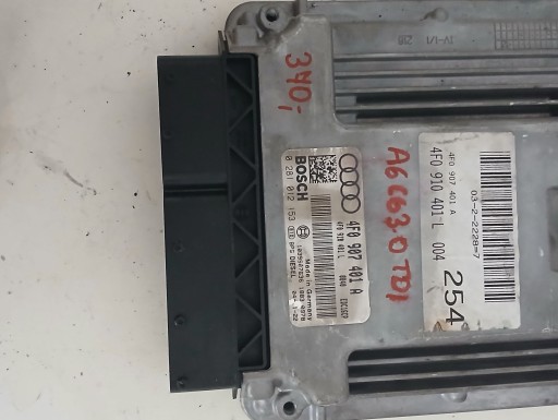 4F0910401L - Контроллер компьютера audi a6 c6 3.0tdi 4f0907401a 0281012153