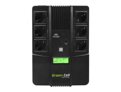 GREEN CELL UPS07 AIO ДБЖ 800 ВА 480 Вт