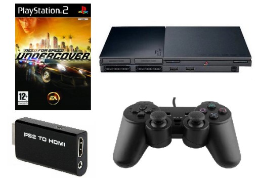 Konsola PlayStation 2 PS2 slim NFS Undercover HDMI