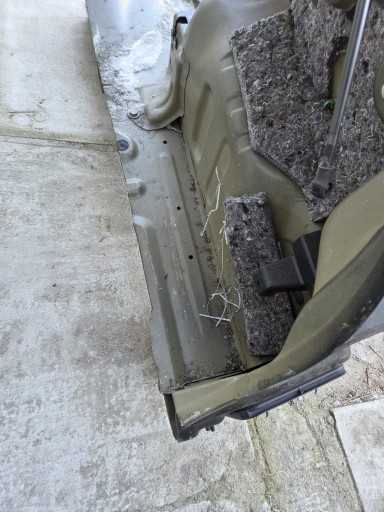 parafango LONGHERONE MINIGONNA Destra posteriore PEUGEOT 208 e KTVD