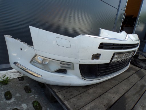 Frontstoßstange vorne CITROEN C5 3 III Sensoren Parken Spritzdüse (1)