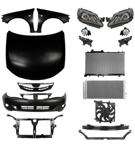 3823 - Subaru Impreza Kompakt 08-12 Ремень бампера капота