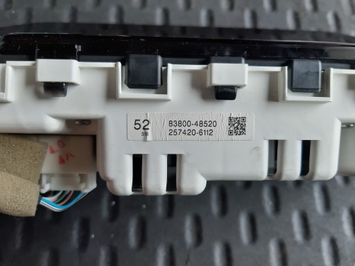 dials 83800-48520 LEXUS RX II RX400 H