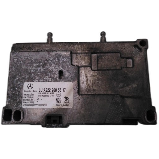 Mercedes s-class w222 контролер модуля камери a2229005617