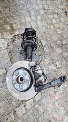 Insignia b 1,5 т поворотний кулак амортизатор правий перед