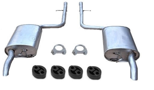 LEXUS 3 LS430 2000-2006 кінцеві Глушники + гума + obe