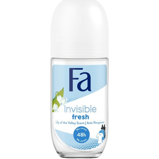 fa invisible invisible fresh antyperspirant w kulce 50 ml   