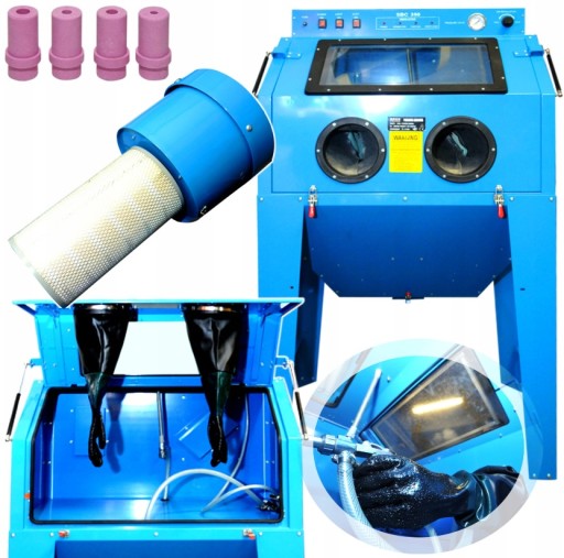 КАБИНА ПЕСКОСТРОЙНАЯ МАШИНА 350 Л КАБИНА ПЕСКОСТРОЙНАЯ КАМЕРА ПИСТОЛЕТНЫЕ СОПЛО ПЕРЧАТКИ